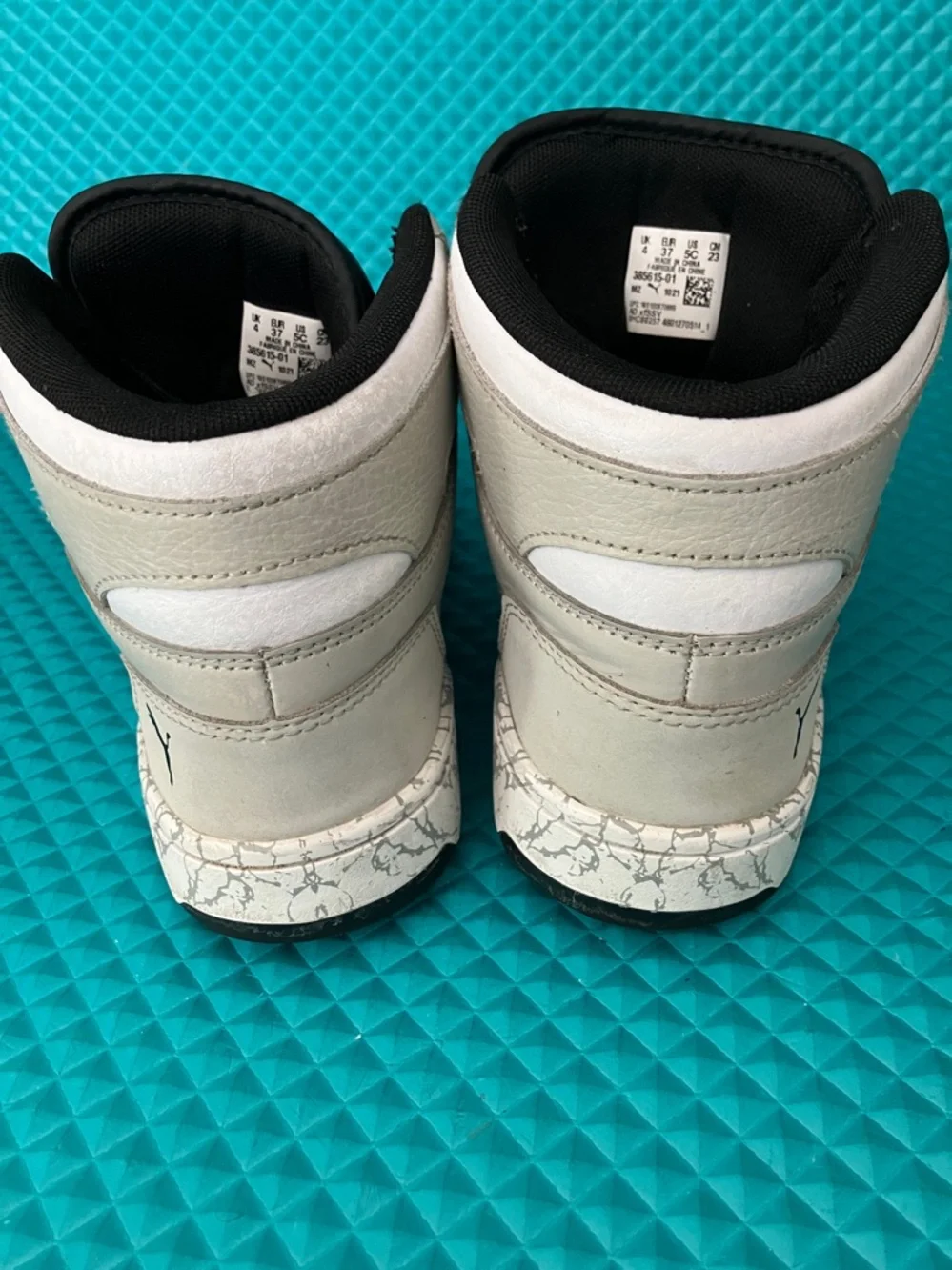 PUMA Big Kids Basketball Rebound Layup Atypical High Top Sneaker | 5